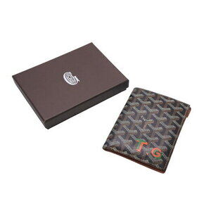 GOYARD passport Wallet Grenelle Canvas Brown